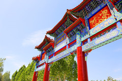 北京周边墓地-三河灵山宝塔陵园树葬、立碑价格多少钱